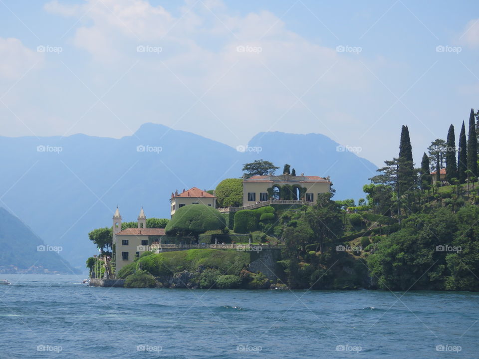 travel mountain architecture Como lake