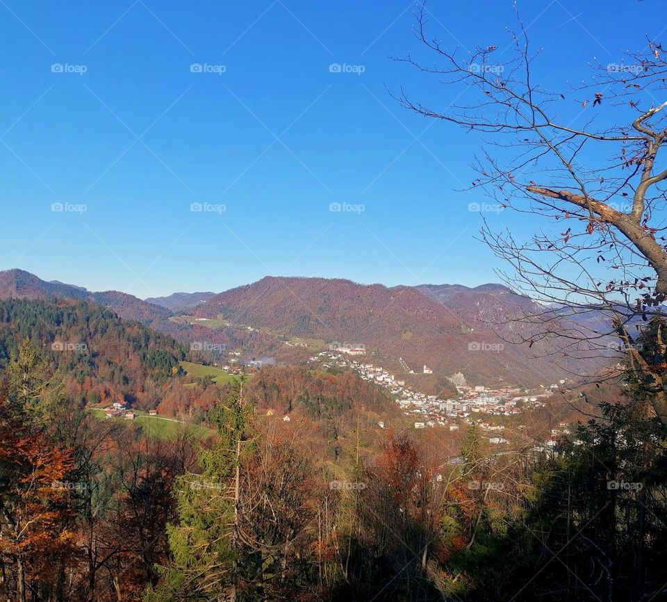 landscape and Idrija