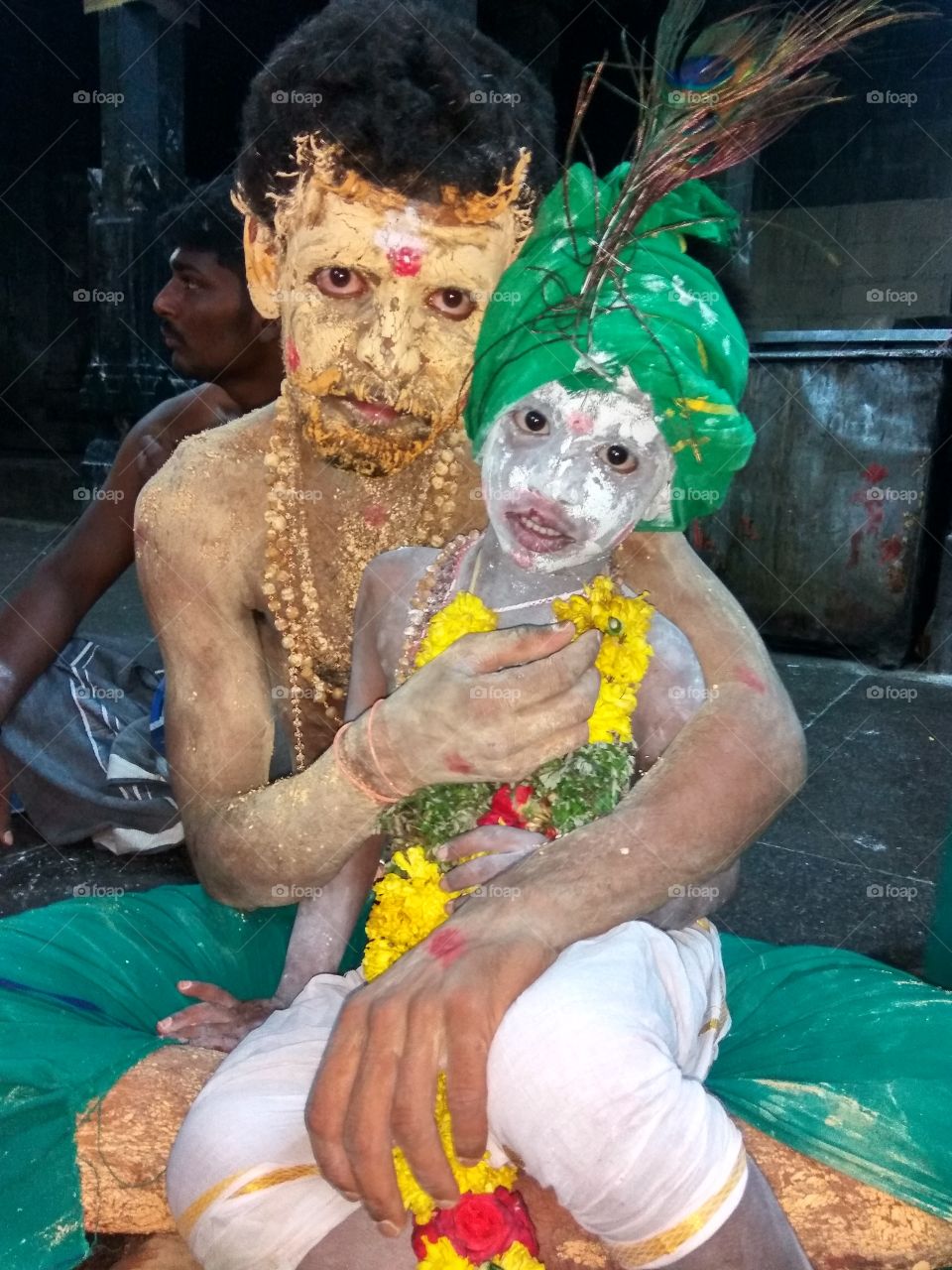 kavi prasath in murugan costume