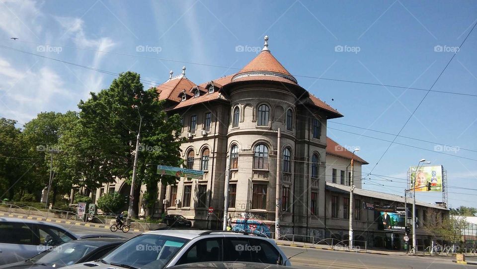 Old building, Bucharest, Romania