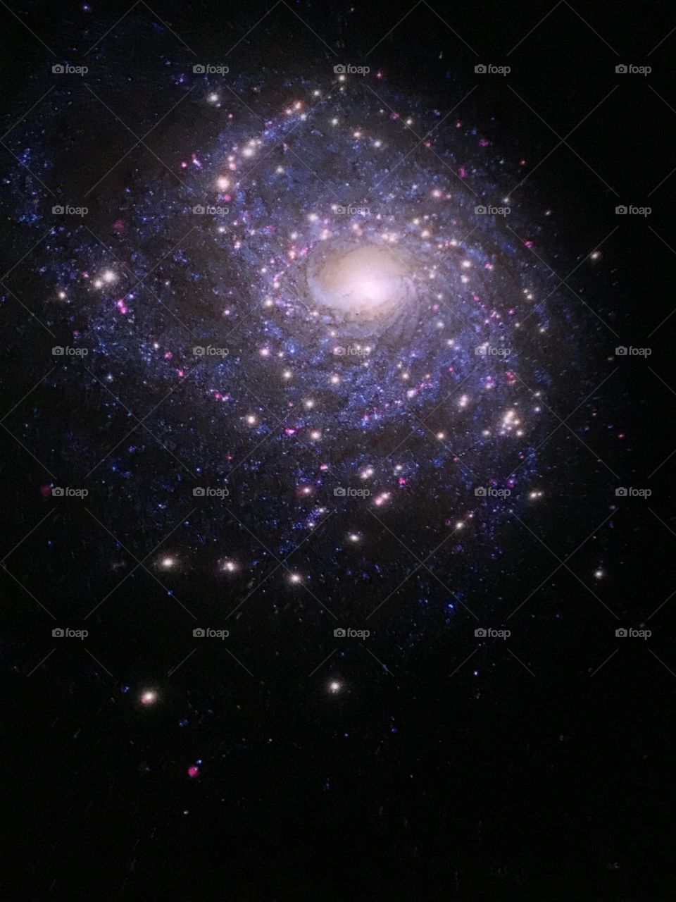 Milky Way galaxy as seen from Hayden Planetarium