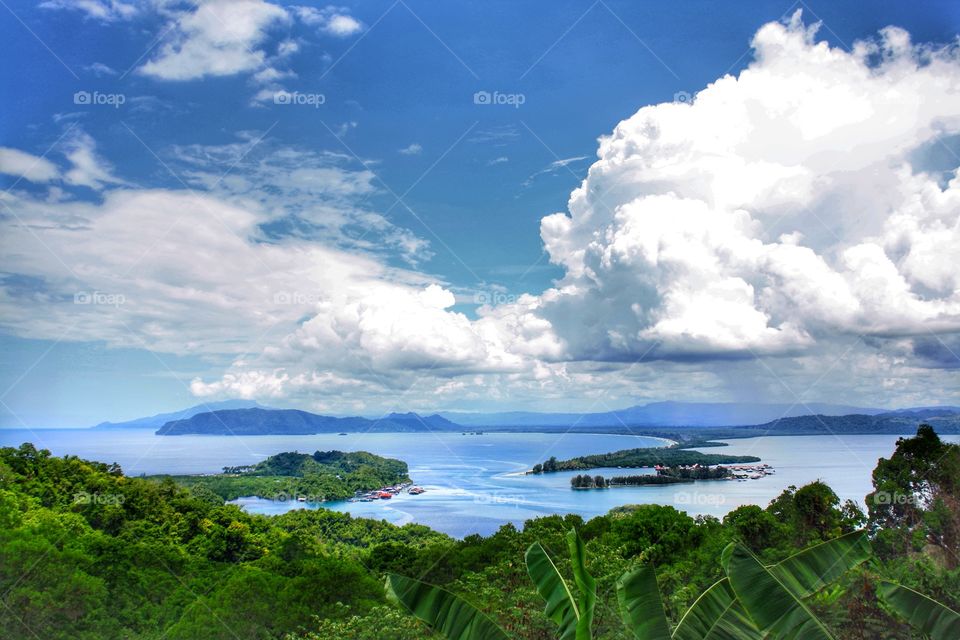 near the city of jayapura, Papua island, Indonesia