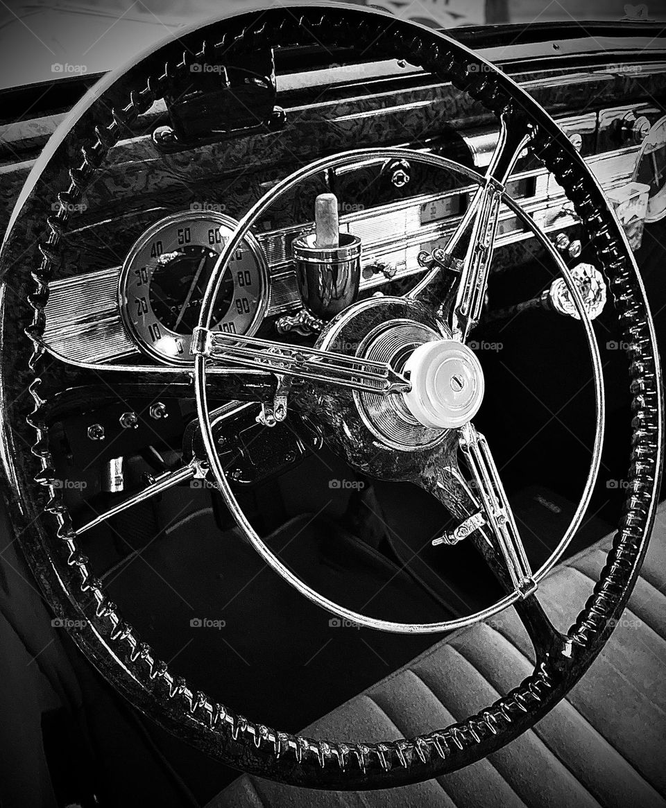 Vintage Steering Wheel