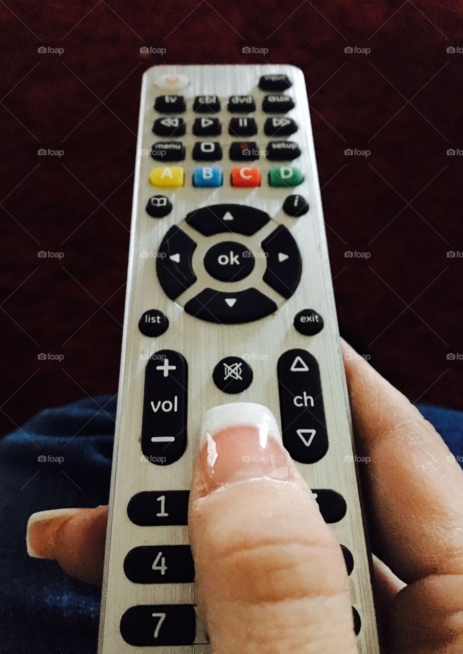 TV remote control 