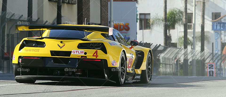 Corvette Racing team. Shot at Long Beach Grand Prix