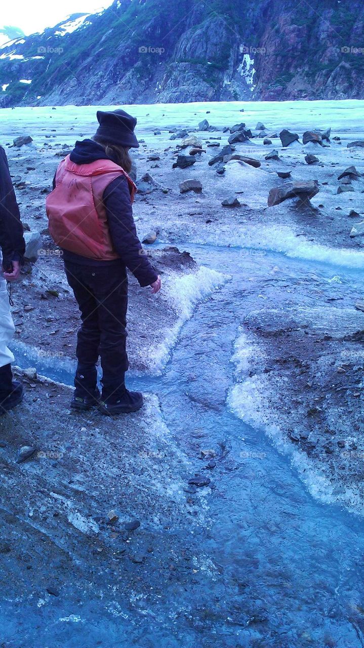 glacier stream