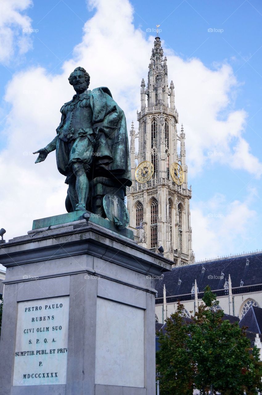 Rubens and the cathedral of Antwerp