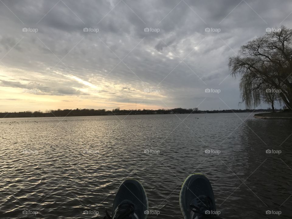 A jump into the Lake...