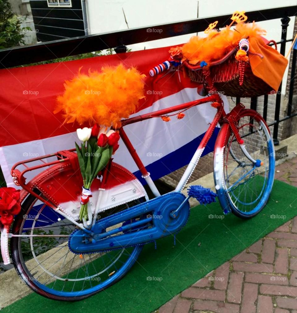 Una bicicleta con mucha personalidad