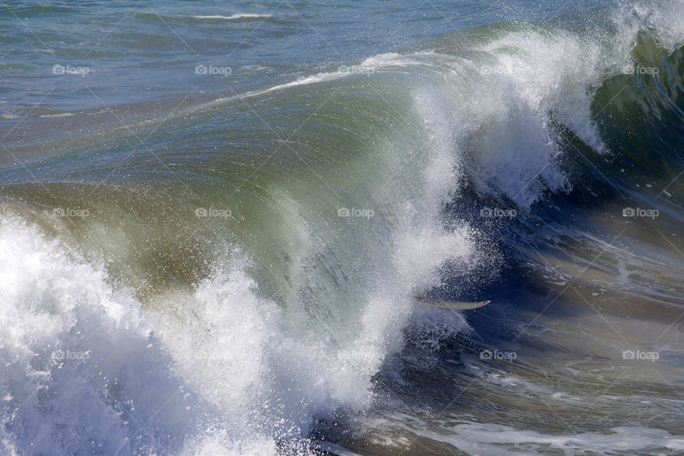 Wave in California