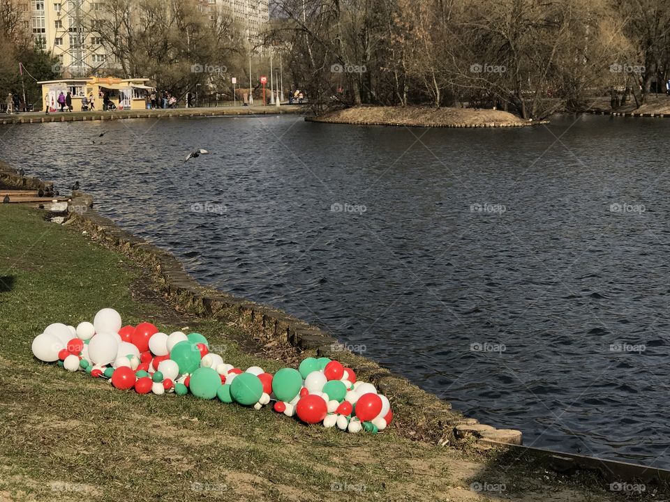 Colorful balloons 