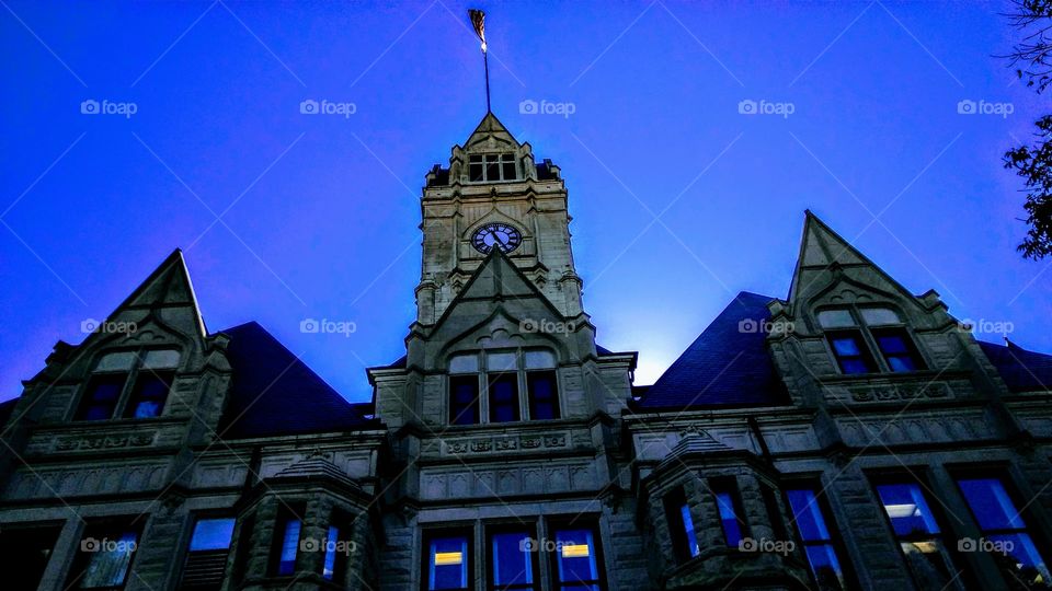 Filtered Courthouse