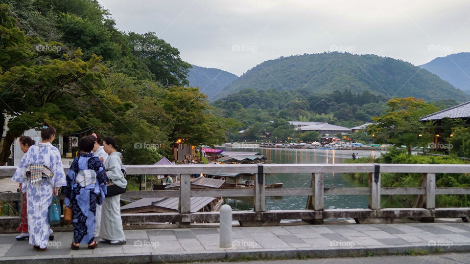 Women in kimono 