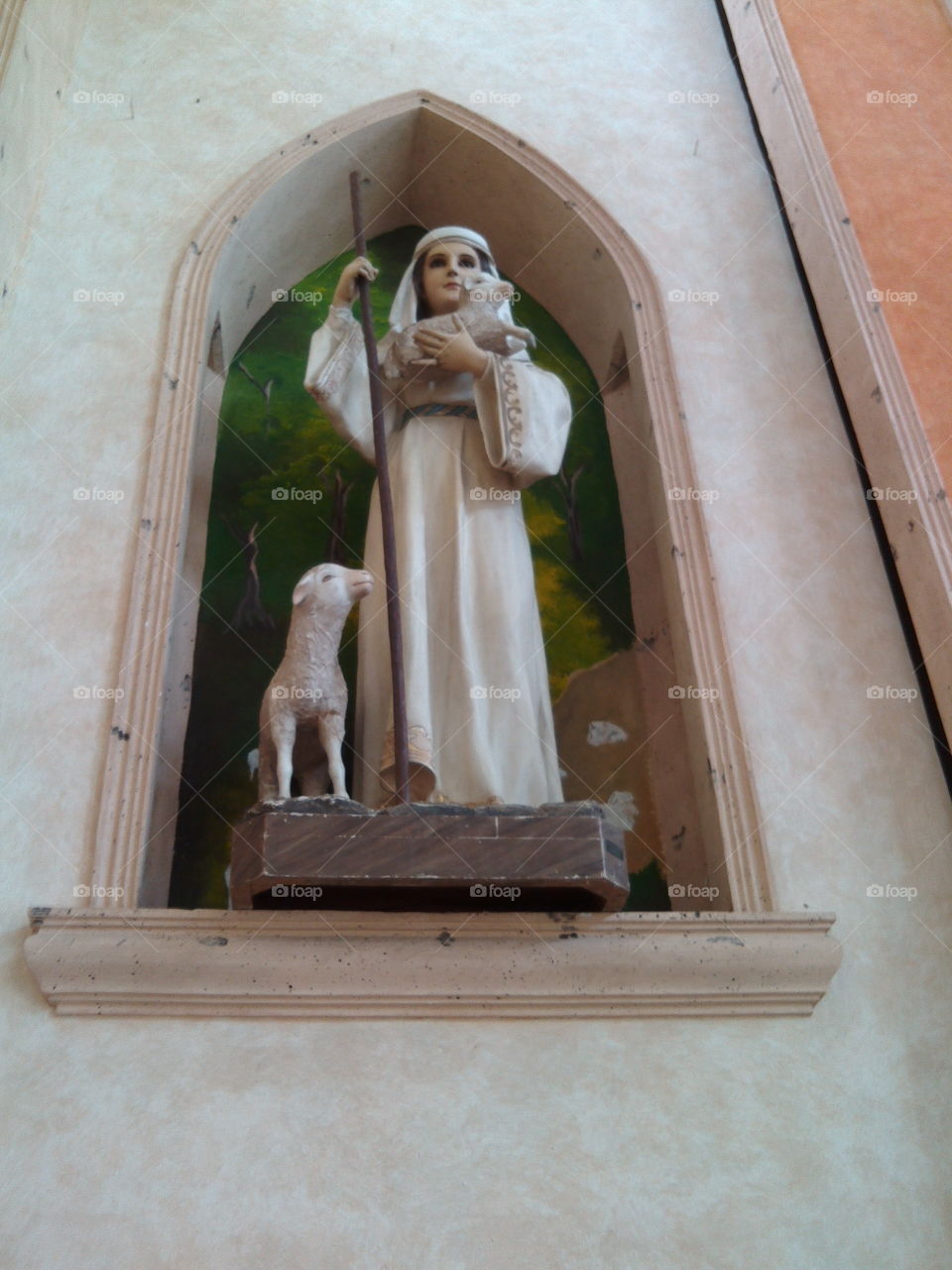 Mothers patron divine Sheperd