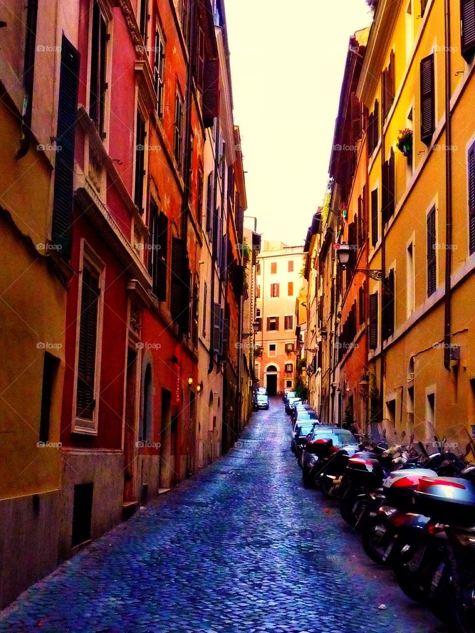 Italian Streets Sceen