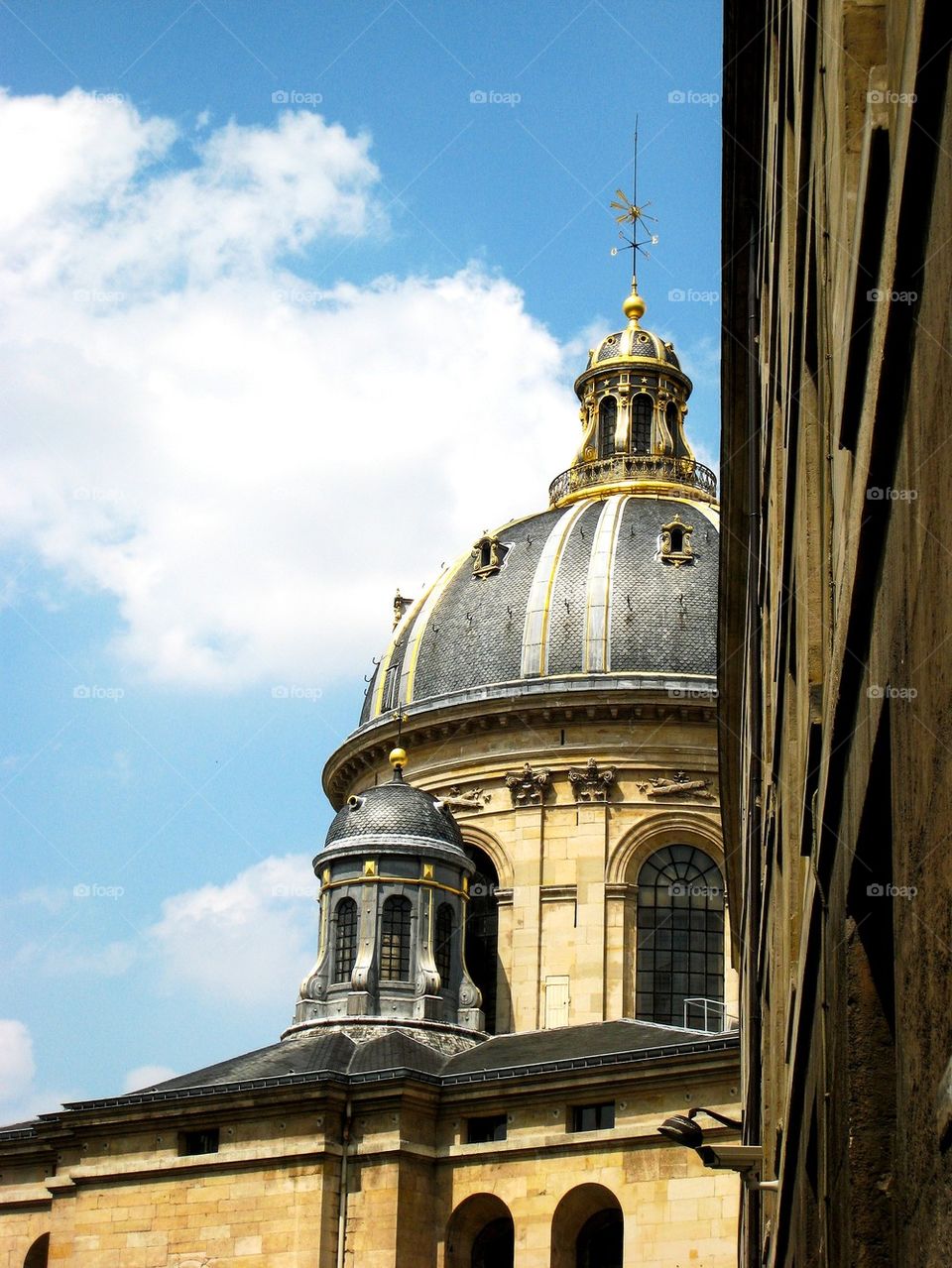 Low angle view of dome