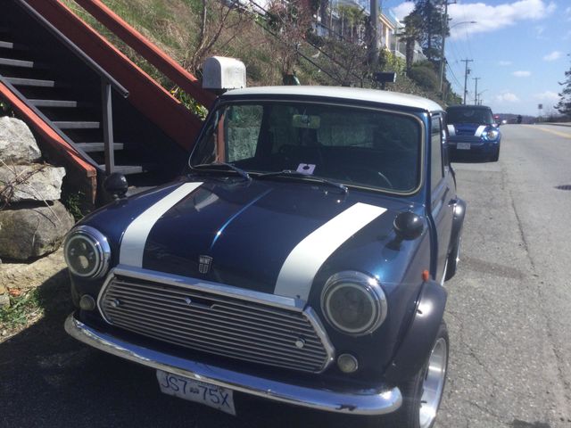 A Classic Mini Cooper 