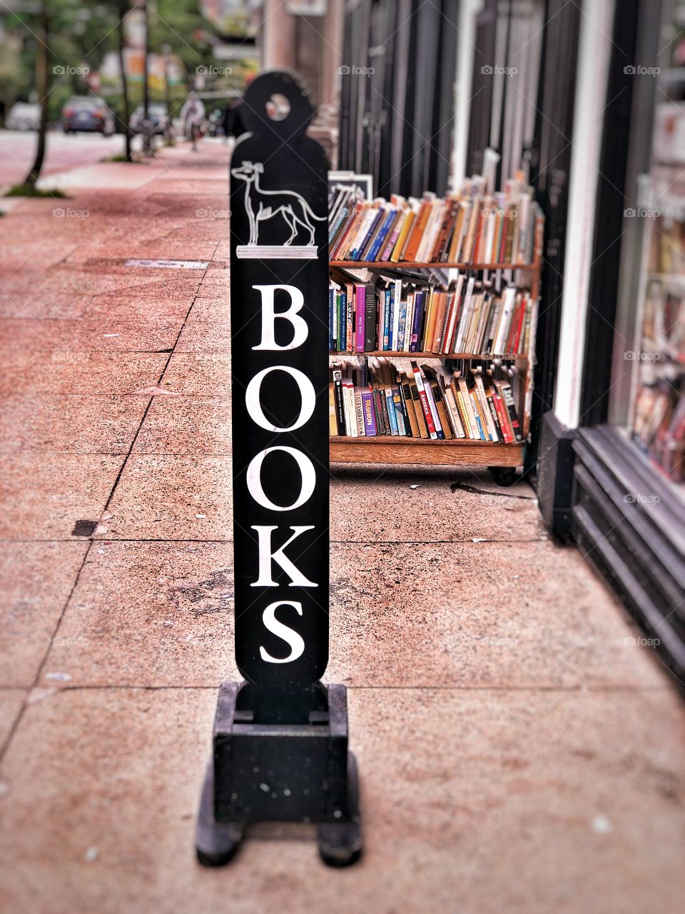 Books on the street 