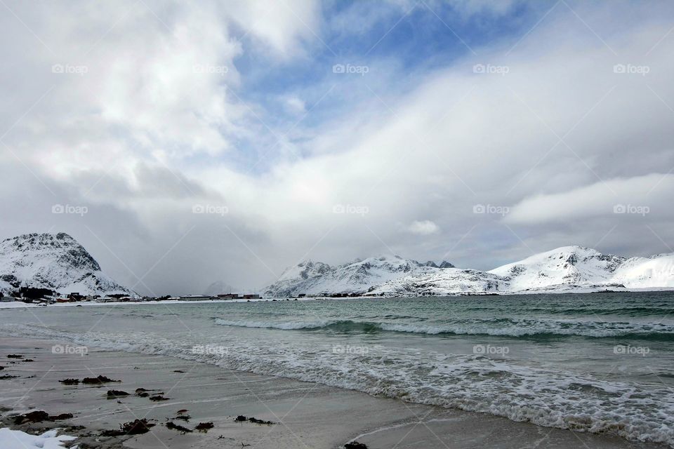 Stormy seas