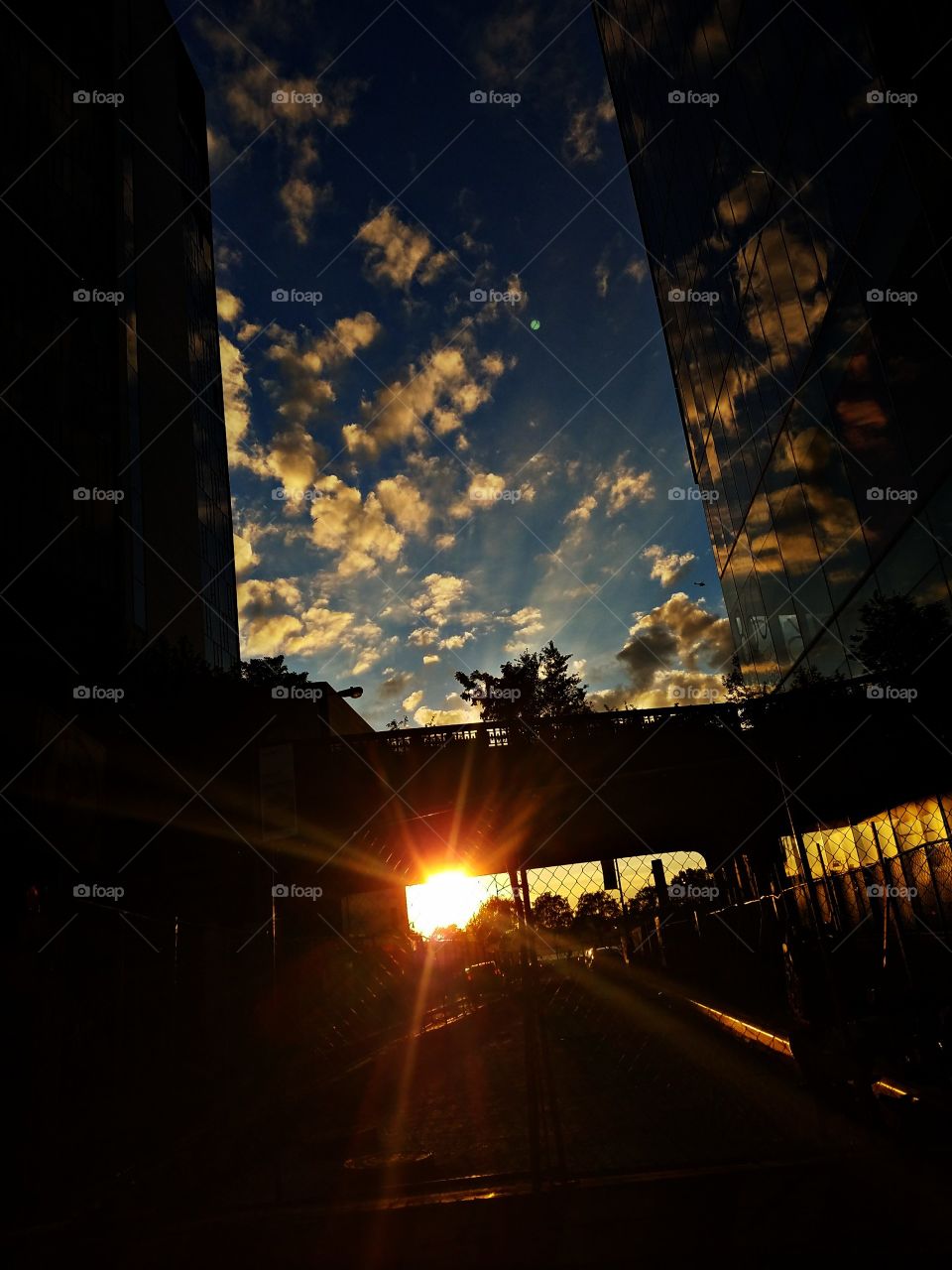 New York City - July 2017 - Taken on Android Phone - Galaxy S7 - No Filter - Sunset near the High Line