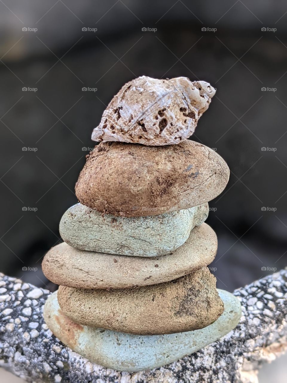 stacked stone