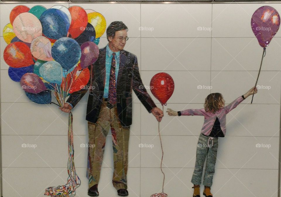 NYC Mosaic Wall Art