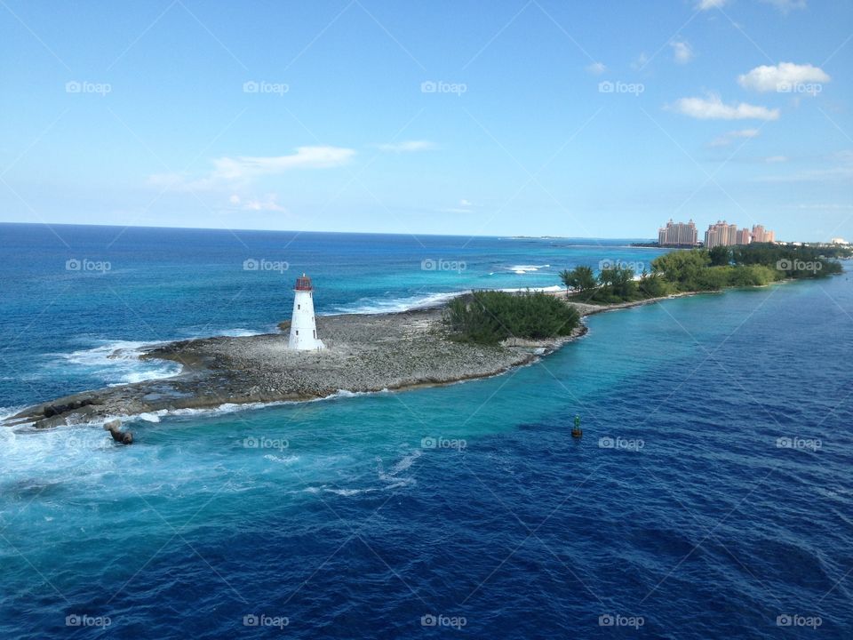 Nassau from above