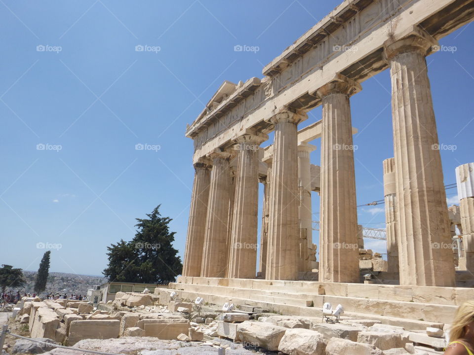 Athenian Ruins Parthenon