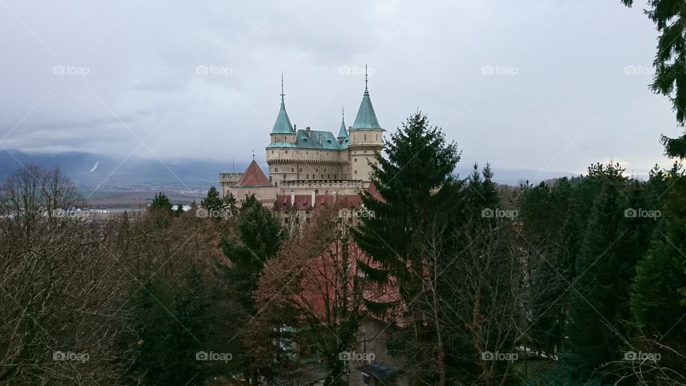 Castle of Bojnice,famous spa town in the middle of Slovakia
