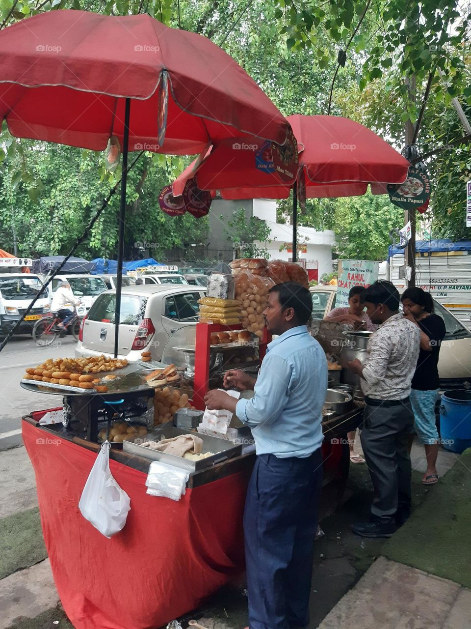 Uncle Ji's pani puri stand