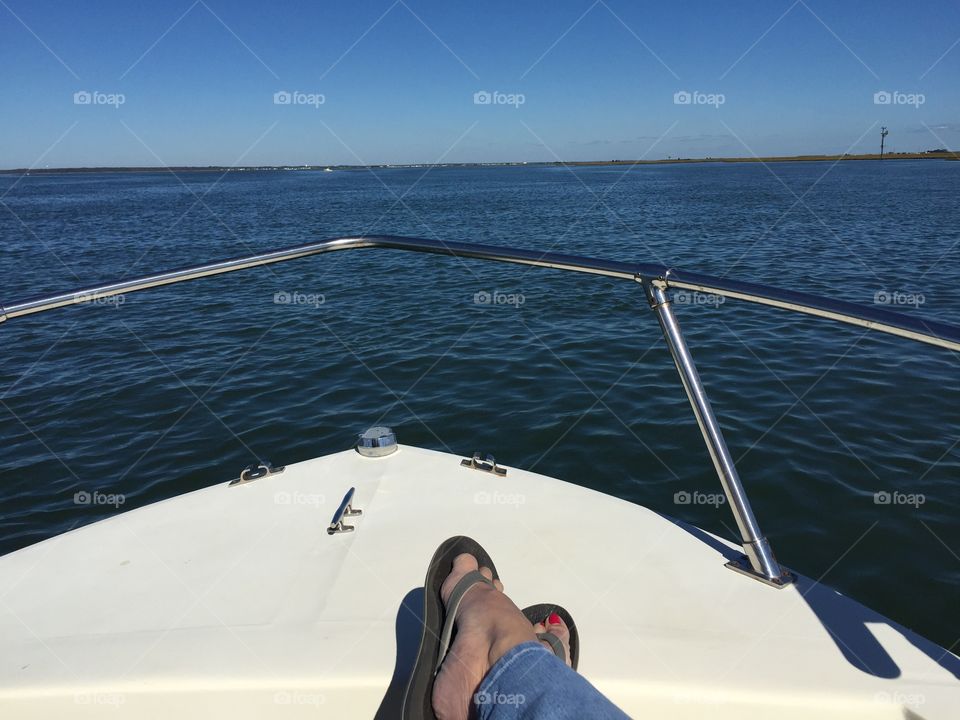 Boating on Tuckerton bay