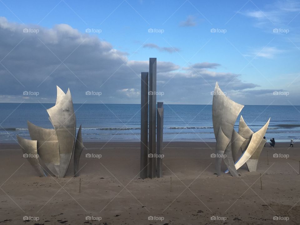 Beach sculpture 