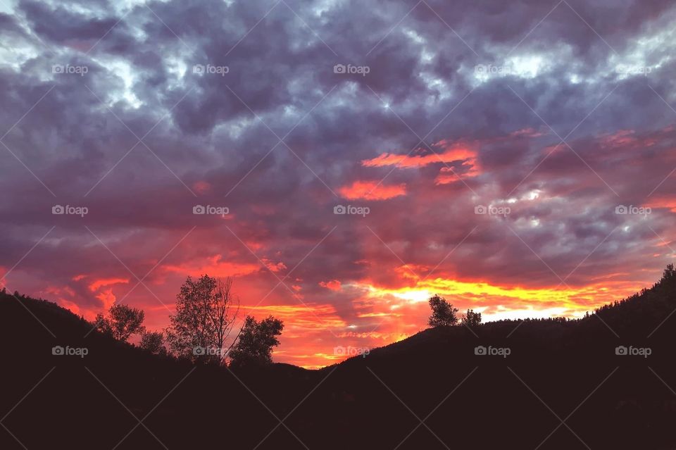 Sunset in Conejos Canyon