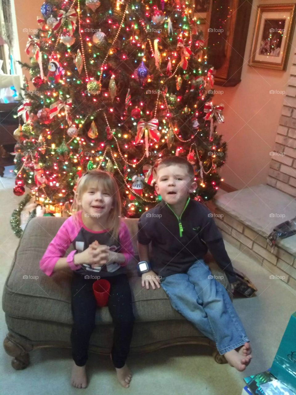 Kids at Christmas 🎄 