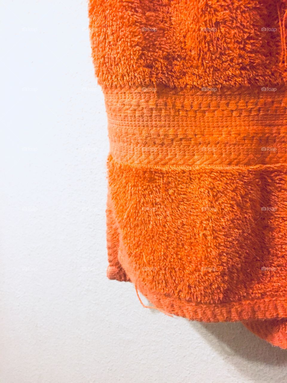 Orange towel