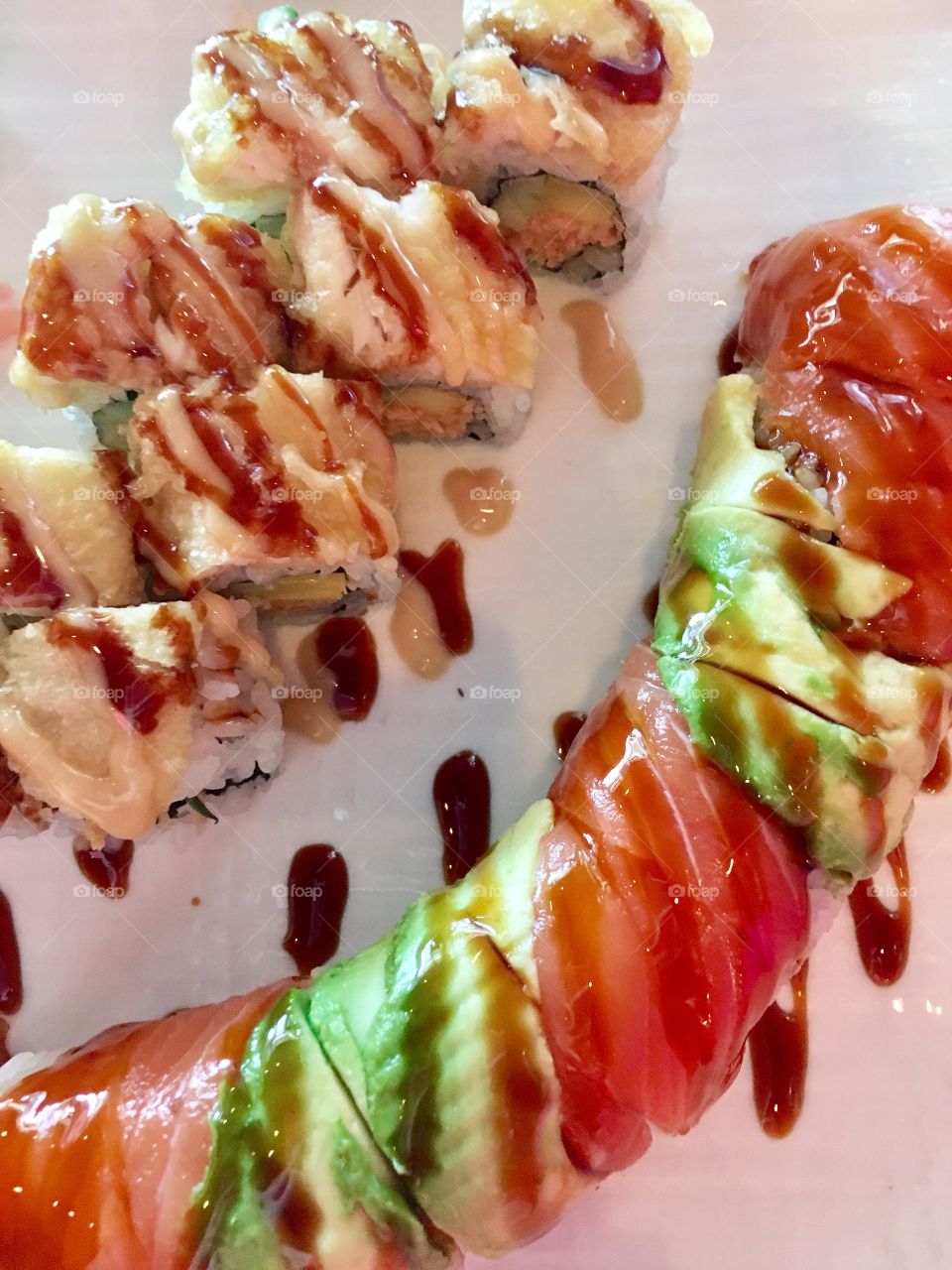 sushi for lunch is the best 👌🏼