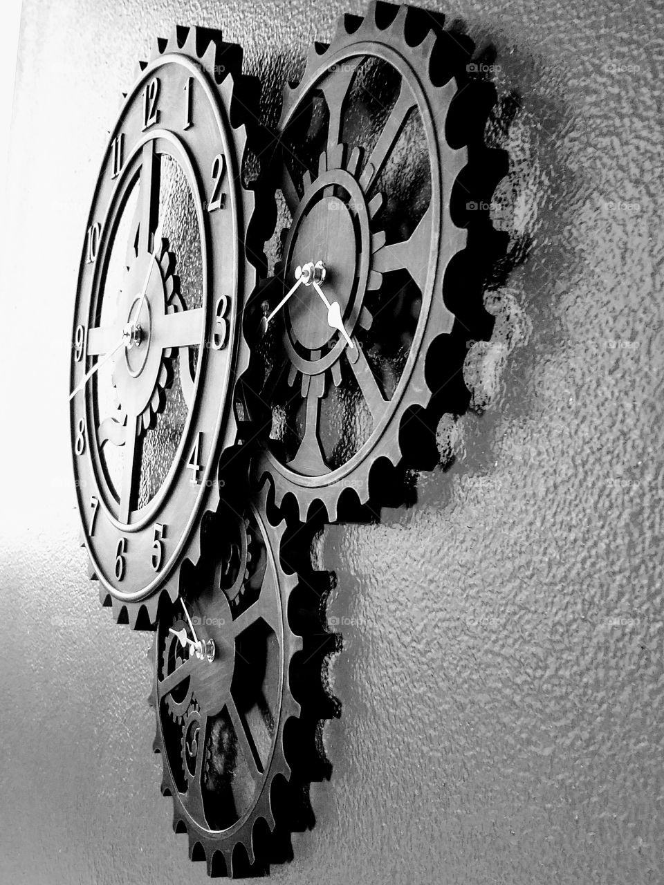 Old watch on wall