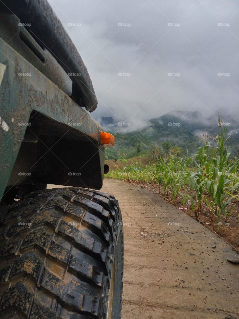 road to the next destination