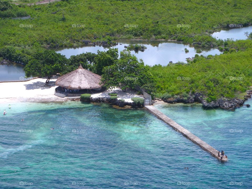 Philippines water from the top