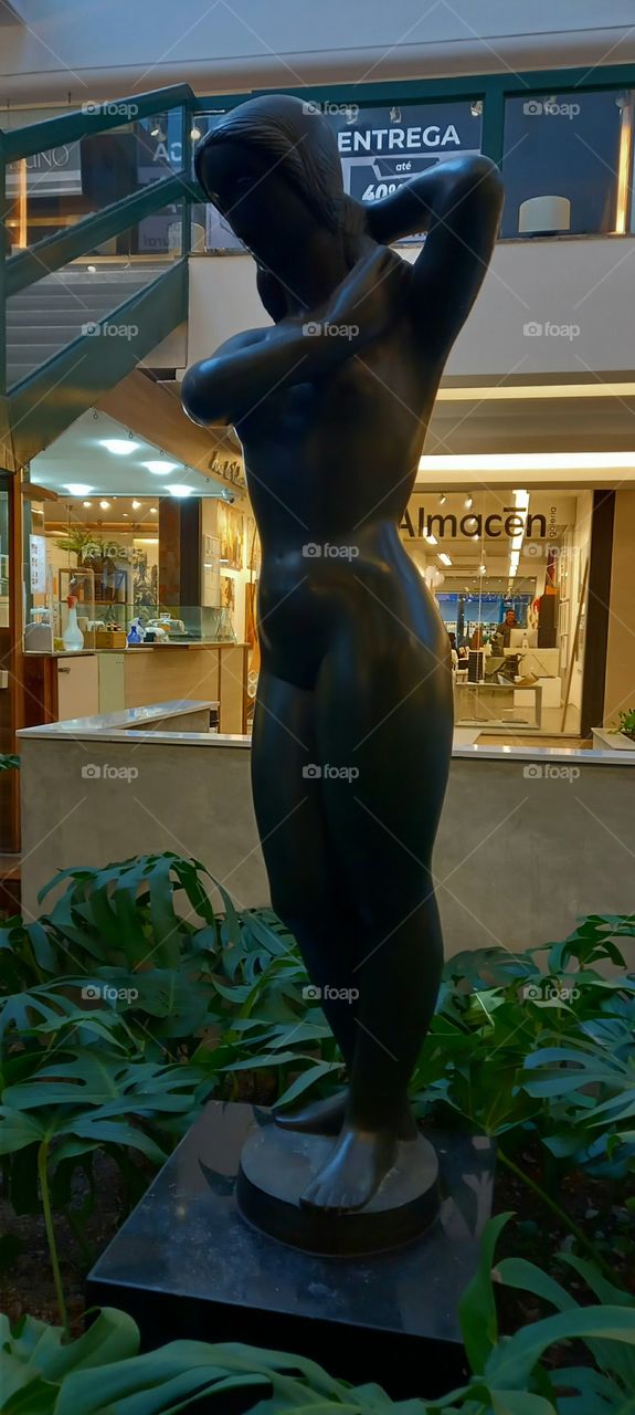 Escultura Mulher