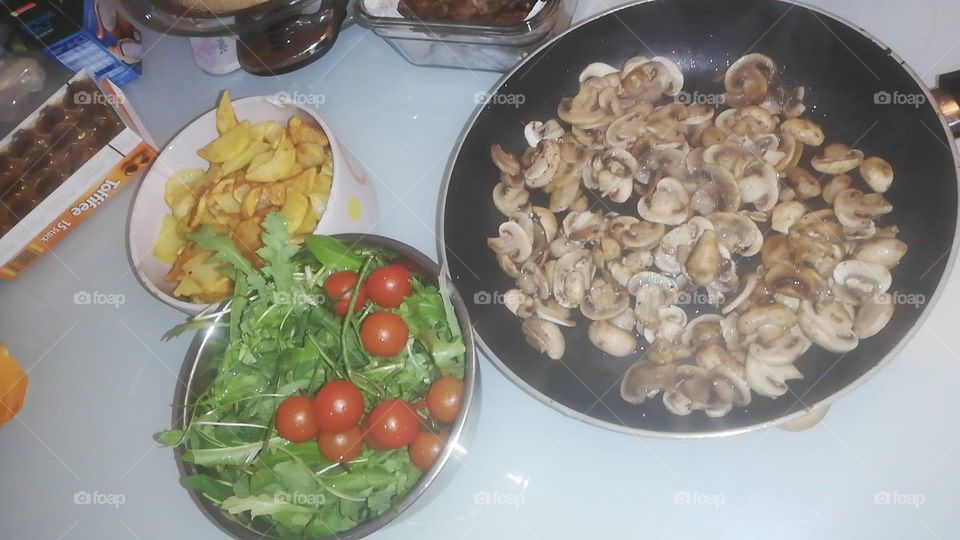 Essen Salat Champions 