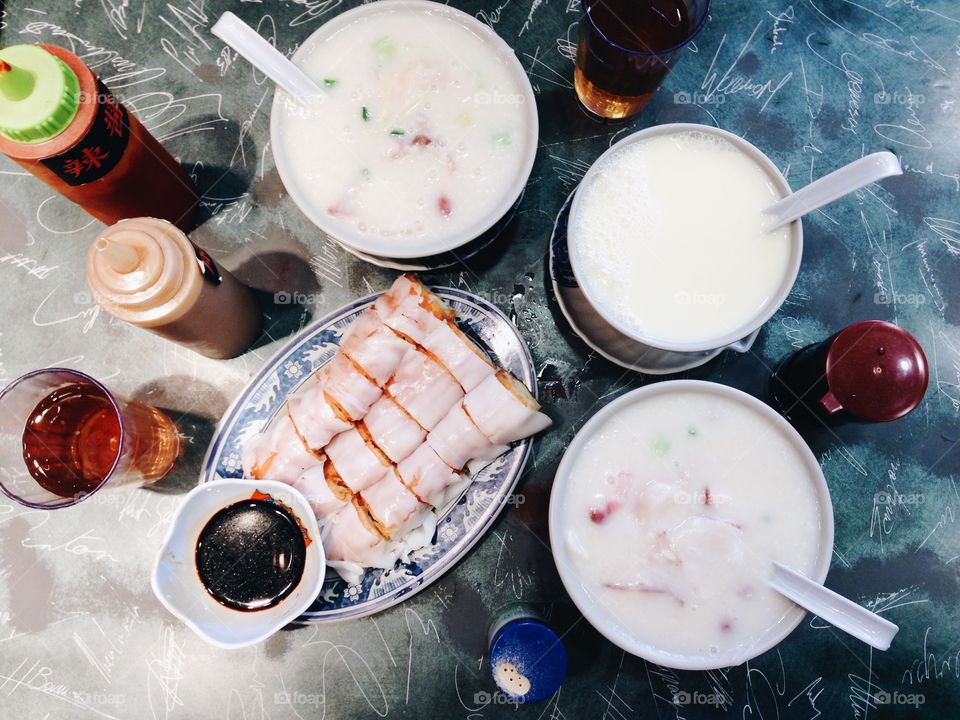 Asian Cuisine : Hong Kong Breakfast 