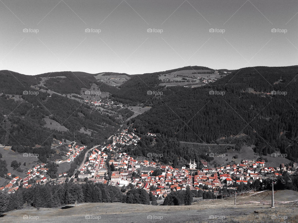 sky red white gray by nectarb