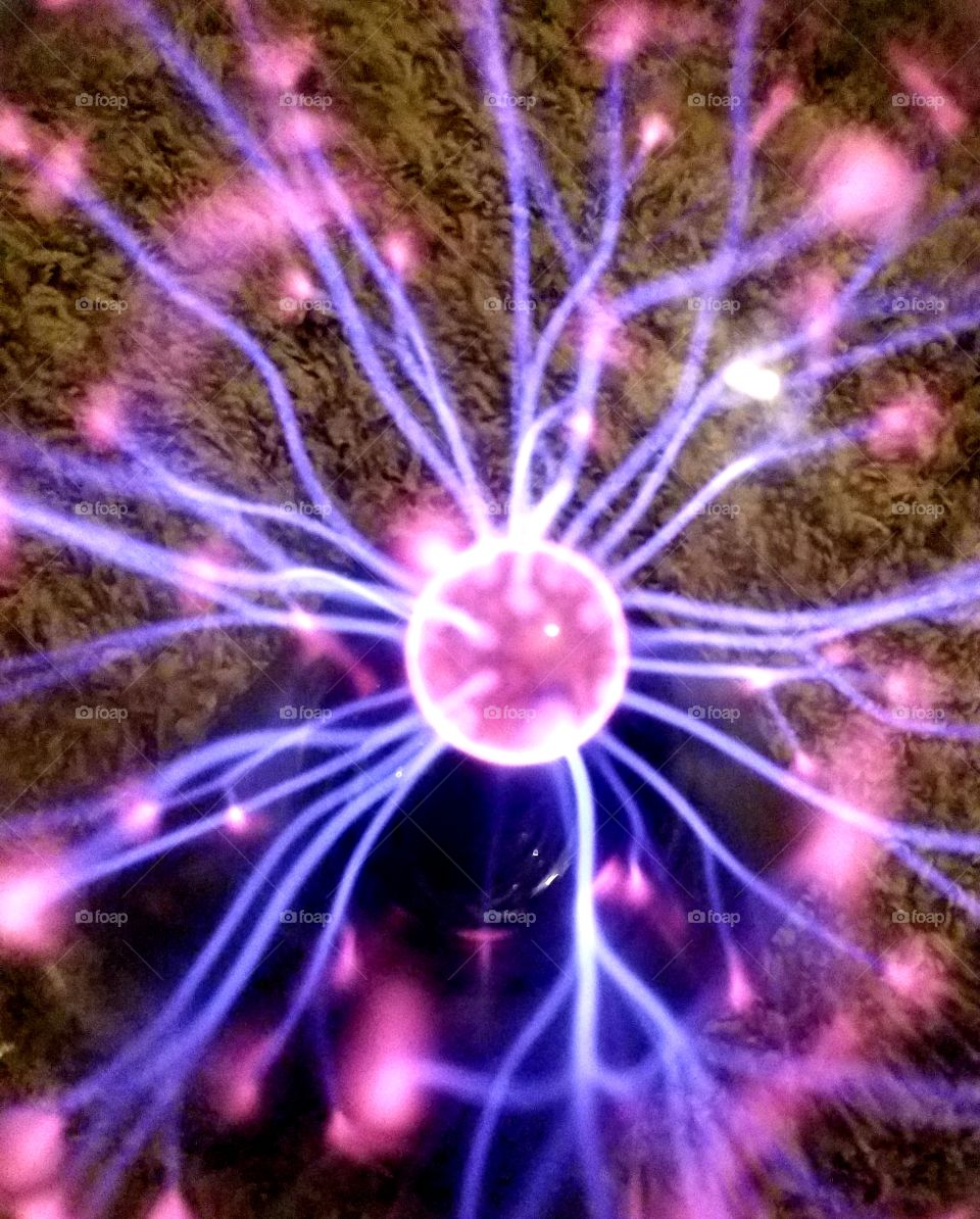 Awesome display of electric waves.