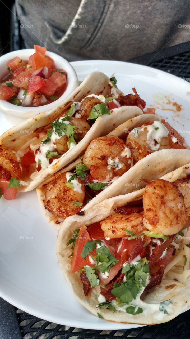 shrimp tacos