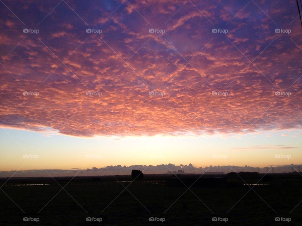 Sunrise over Dungeness