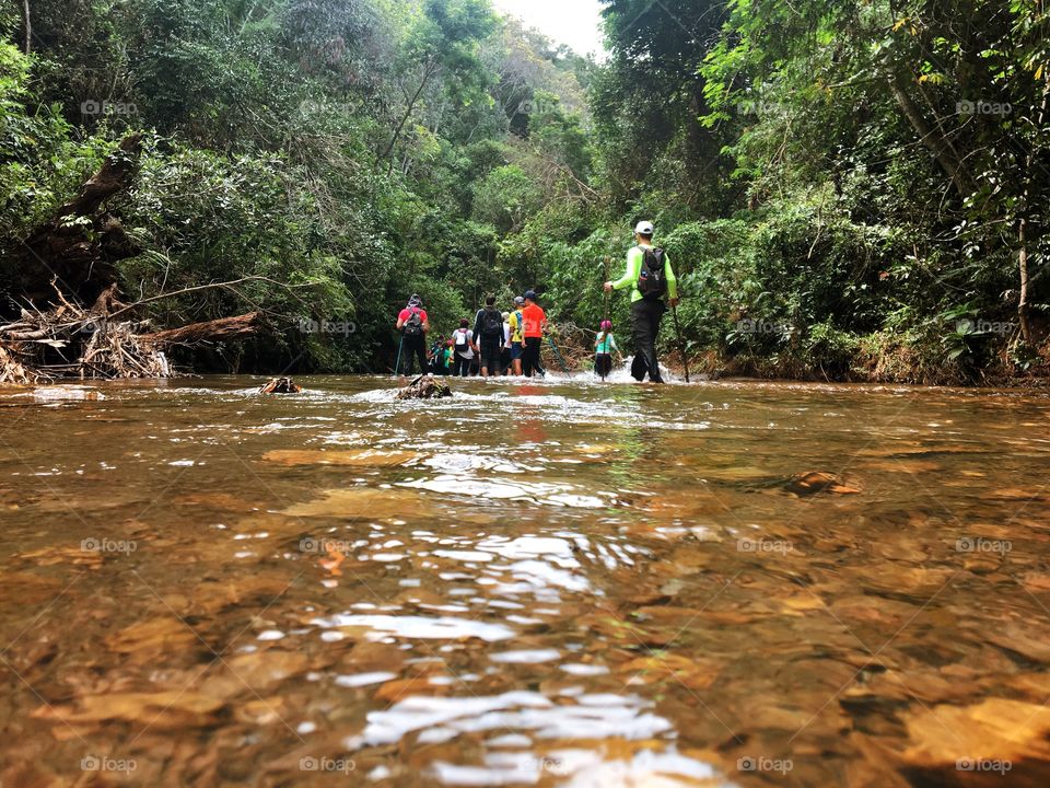 backpacking with the family