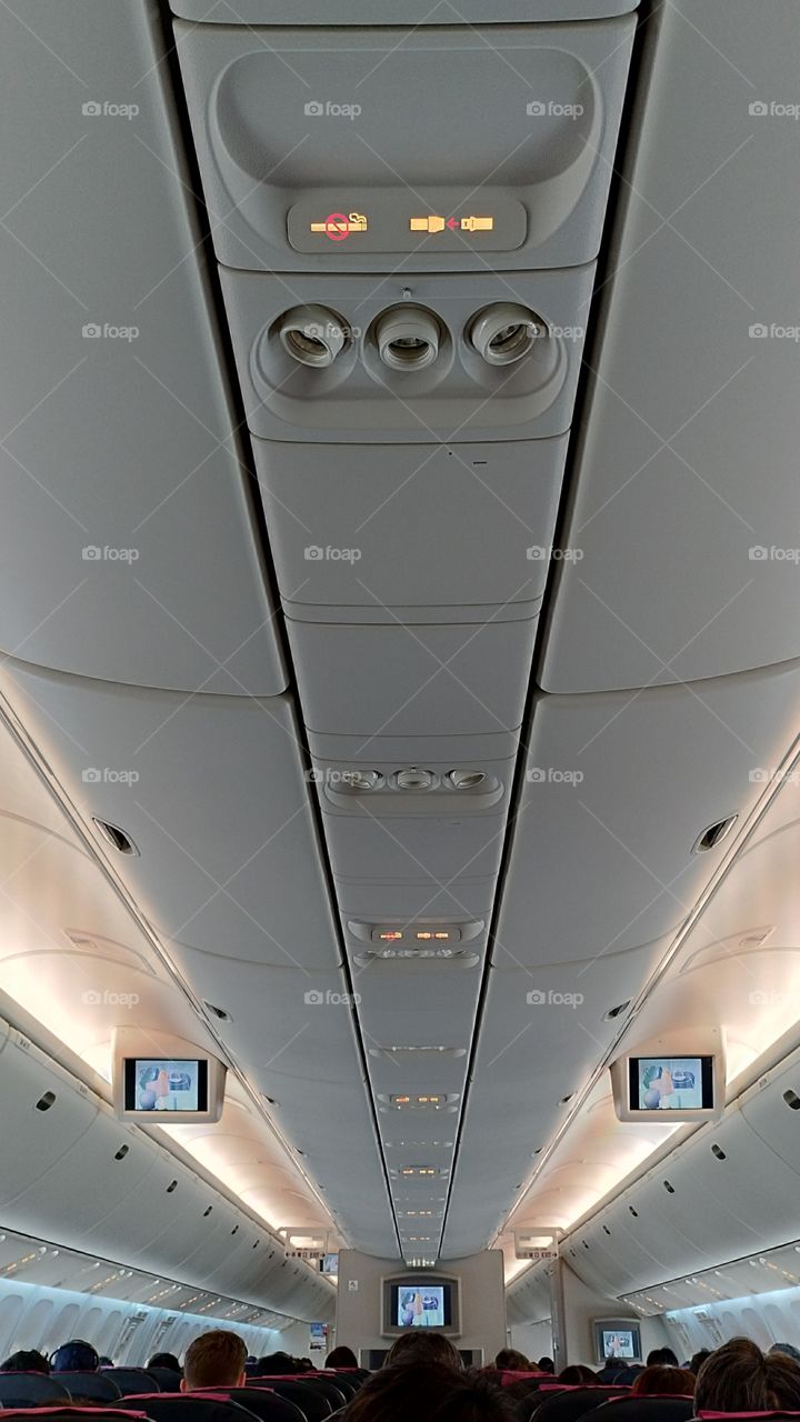 Airplane cabin