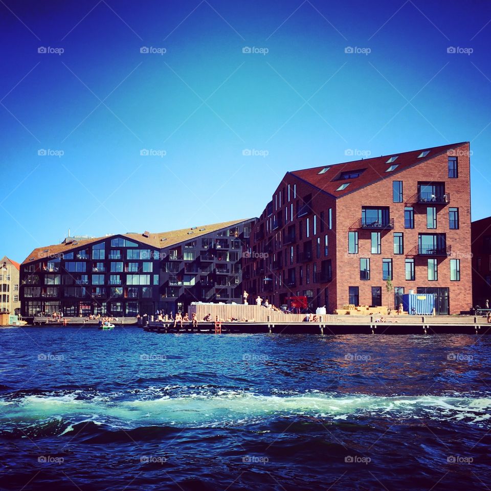 House, Water, Architecture, Building, Sea