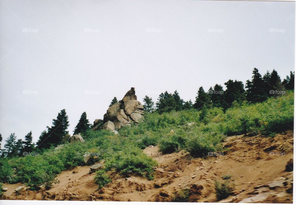 Colorado mountainside